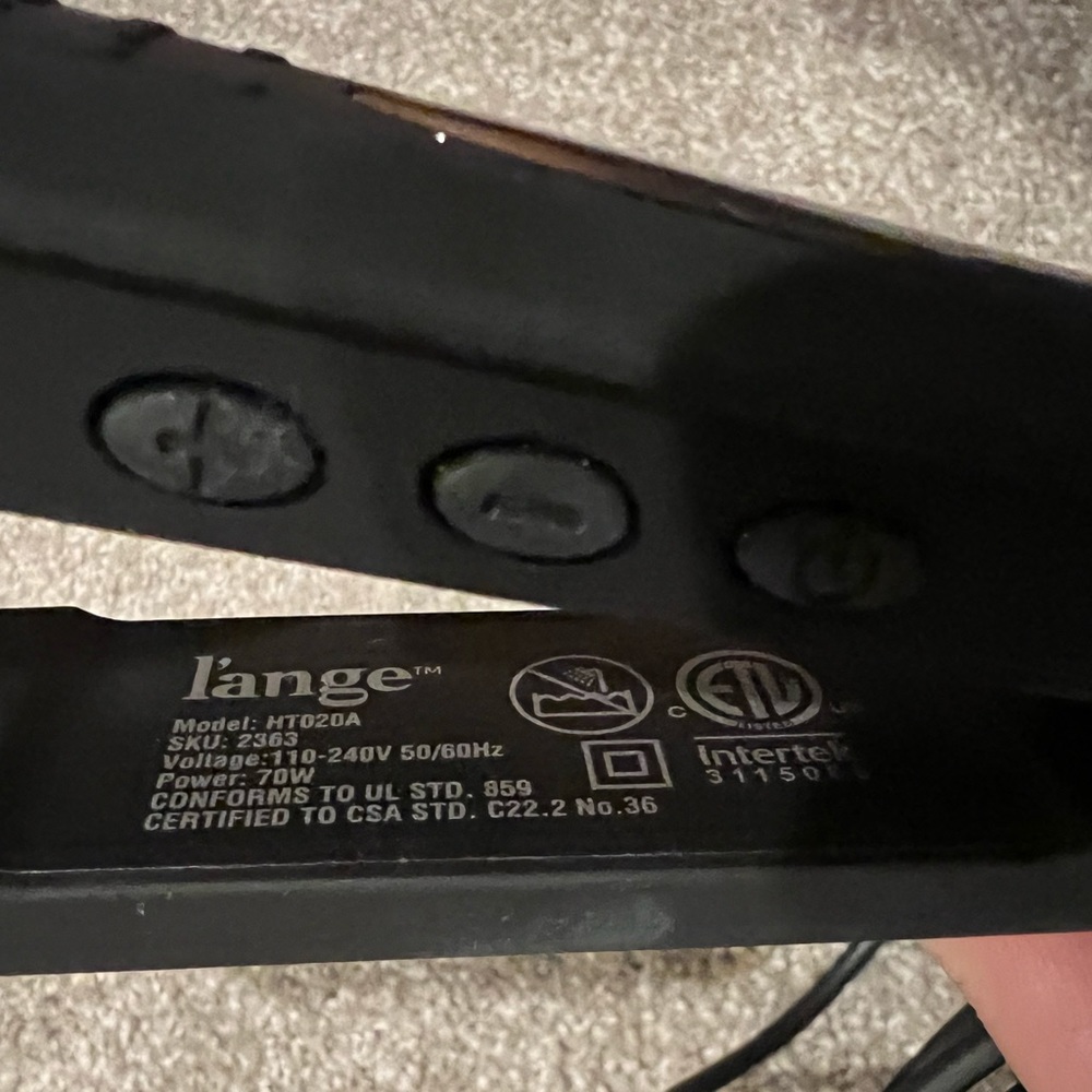 New Lange hair krimper with heat glove - Picture 4 of 7